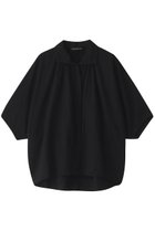 【ミズイロ インド/mizuiro ind】のgather dolman shirt シャツ black|ID:prp329100003450091