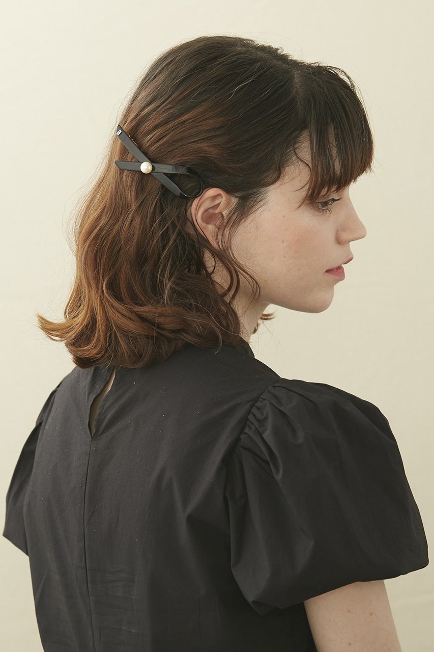 【アレクサンドル ドゥ パリ/ALEXANDRE DE PARIS】のバレッタ (7cm) 人気、トレンドファッション・服の通販 founy(ファニー) 　ファッション　Fashion　レディースファッション　WOMEN　シュシュ / ヘアアクセ　Hair Accessories　アクセサリー　Accessories　バレッタ　Valletta　パーティ　Party　パール　Pearl　リボン　Ribbon　エレガント 上品　Elegant　other-4|ID: prp329100003450096 ipo3291000000031374018