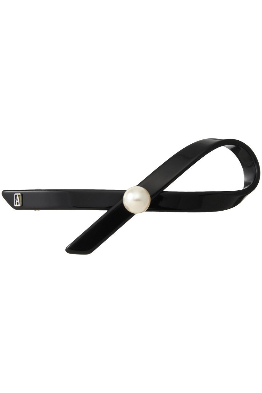 【アレクサンドル ドゥ パリ/ALEXANDRE DE PARIS】のバレッタ (7cm) 人気、トレンドファッション・服の通販 founy(ファニー) 　ファッション　Fashion　レディースファッション　Fashion for Women　シュシュ&ヘアアクセ/ヘアアレンジ　Scrunchies & Hair Accessories　アクセサリー　Fashion Accessories　バレッタ　Barrette, Hair Clip　パーティ　Party, Party Style　パール　Pearl, Pearl Accent　リボン　Ribbon, Bow　エレガント 上品　Elegant　 other-1|ID: prp329100003450096 ipo3291000000032851271