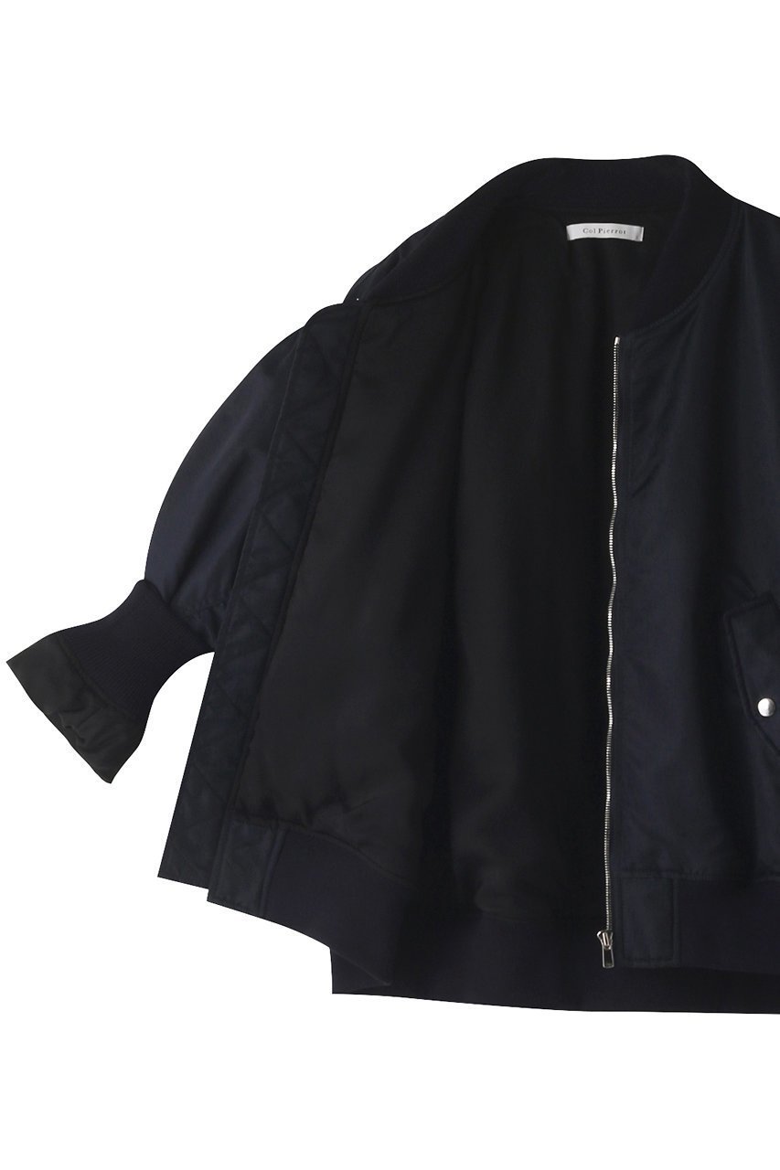【コルピエロ/Col Pierrot】の【ELLE SHOP 限定】MA-1 人気、トレンドファッション・服の通販 founy(ファニー) 　ファッション　Fashion　レディースファッション　WOMEN　アウター　Coat Outerwear　ジャケット　Jackets　ブルゾン　Blouson/Jackets　MA-1　MA-1　ジャケット　Jacket　ブルゾン　Blouson　ロング　Long　別注　Special Order　秋　Autumn/Fall　other-6|ID: prp329100003453488 ipo3291000000031404035