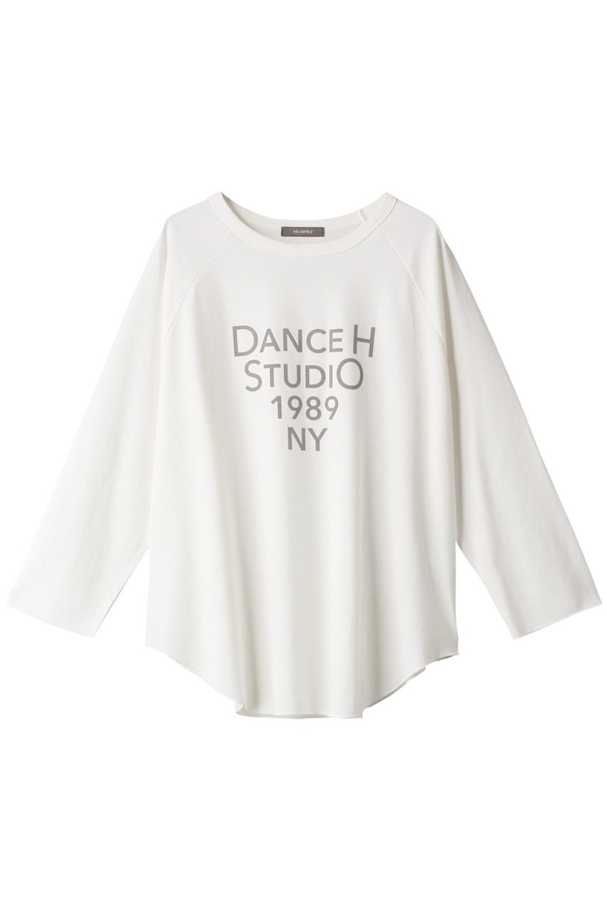 【エリオポール/heliopole】のロゴラグランスリーブTシャツ 人気、トレンドファッション・服の通販 founy(ファニー) ファッション Fashion レディースファッション Fashion for Women トップス・カットソー Cut & Sew Tops シャツ・ブラウス・オフィスカジュアル Elegant Blouses & Button-Ups ロングTシャツ・Tシャツ Longline T-Shirts & Tees カットソー・ベーシックTシャツ Cut-and-Sewn Tops / Stretch Tees & Basics ショート Short, Short Length スリーブ Sleeve, Long Sleeve / Short Sleeve 長袖 Long Sleeve, Full Sleeve other-1|ID: prp329100003455371 ipo3291000000032846253