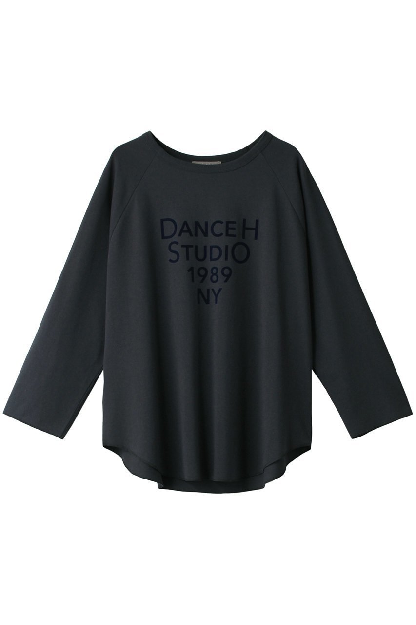 【エリオポール/heliopole】のロゴラグランスリーブTシャツ インテリア・キッズ・メンズ・レディースファッション・服の通販 founy(ファニー) ファッション Fashion レディースファッション Fashion for Women トップス・カットソー Cut & Sew Tops シャツ・ブラウス・オフィスカジュアル Elegant Blouses & Button-Ups ロングTシャツ・Tシャツ Longline T-Shirts & Tees カットソー・ベーシックTシャツ Cut-and-Sewn Tops / Stretch Tees & Basics ショート Short, Short Length スリーブ Sleeve, Long Sleeve / Short Sleeve 長袖 Long Sleeve, Full Sleeve チャコールグレー|ID: prp329100003455371 ipo3291000000032846266