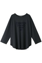 【エリオポール/heliopole】のロゴラグランスリーブTシャツ チャコールグレー|ID: prp329100003455371 ipo3291000000036988653