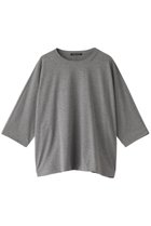 【ミズイロ インド/mizuiro ind】のsheer c/neck T Tシャツ gray|ID:prp329100003456690