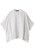 【ミズイロ インド/mizuiro ind】のdots stand colalr wide shirt シャツ off white|ID:prp329100003456694