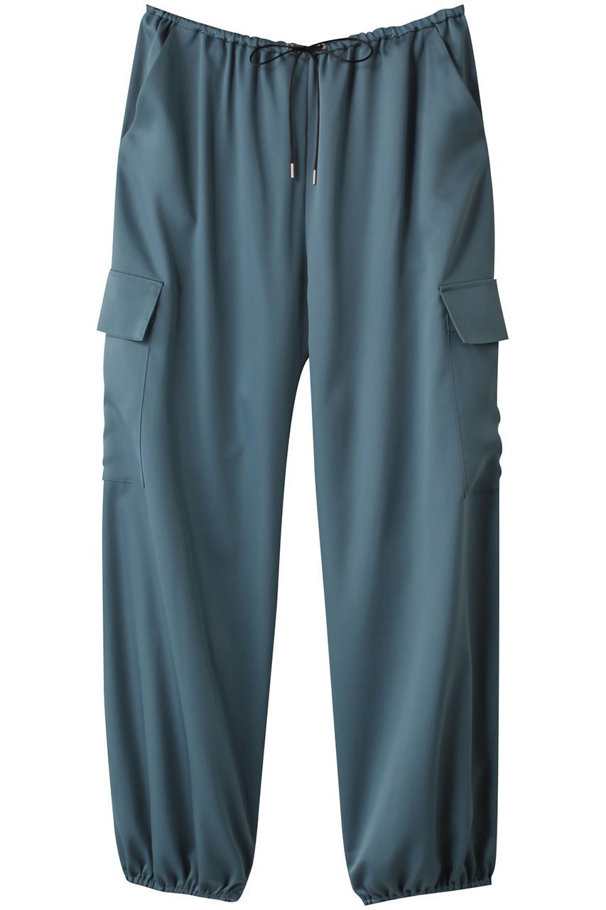 【リムアーク/RIM.ARK】のSatin volume cargo PT/カーゴパンツ インテリア・キッズ・メンズ・レディースファッション・服の通販 founy(ファウニー) 　ファッション　Fashion　レディースファッション　Fashion for Women　パンツ　Pants & Trousers　カーゴパンツ　Cargo Pants, Utility Pants　サテン　Satin, Glossy Fabric　ストレッチ　Stretch, Stretchy Fabric　ブルー|ID: prp329100003456719 ipo3291000000036641150