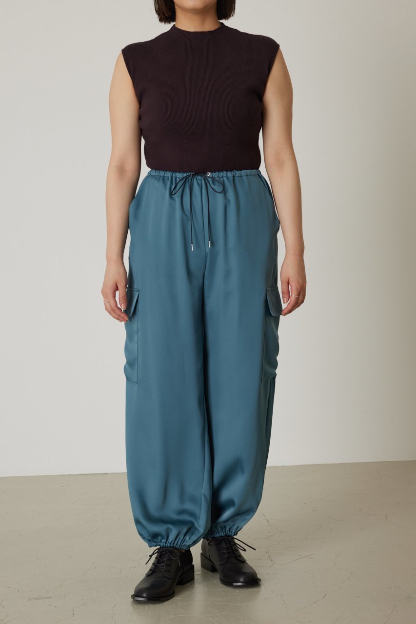 【リムアーク/RIM.ARK】のSatin volume cargo PT/カーゴパンツ 大人の最旬トレンドファッション＆コーディネート founy(ファウニー) 　ファッション　Fashion　レディースファッション　Fashion for Women　パンツ　Pants & Trousers　カーゴパンツ　Cargo Pants, Utility Pants　サテン　Satin, Glossy Fabric　ストレッチ　Stretch, Stretchy Fabric　other-8|ID: prp329100003456719 ipo3291000000036641157