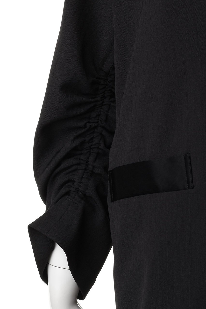 【リムアーク/RIM.ARK】のDress up set/セットアップ 人気、トレンドファッション・服の通販 founy(ファニー) 　ファッション　Fashion　レディースファッション　Fashion for Women　アウター　Coat / Outerwear Collection　レディースジャケット・軽アウター　Jackets　ワンピース　Dresses　フォーマル・パーティードレス・結婚式用ドレス　Elegant & Casual Dresses　おすすめ　Recommended / Our Picks　サテン　Satin, Glossy Fabric　シャーリング　Shirring, Ruched　ジャケット　Jacket, Outerwear　ストライプ　Stripe, Striped Pattern　セットアップ　Set-Up, Coordinated Outfit　フェイス　Face, Facial Design　ポケット　Pocket, Pocket Detail　リラックス　Relax, Relaxed Fit　エレガント 上品　Elegant　other-6|ID: prp329100003456720 ipo3291000000035491000