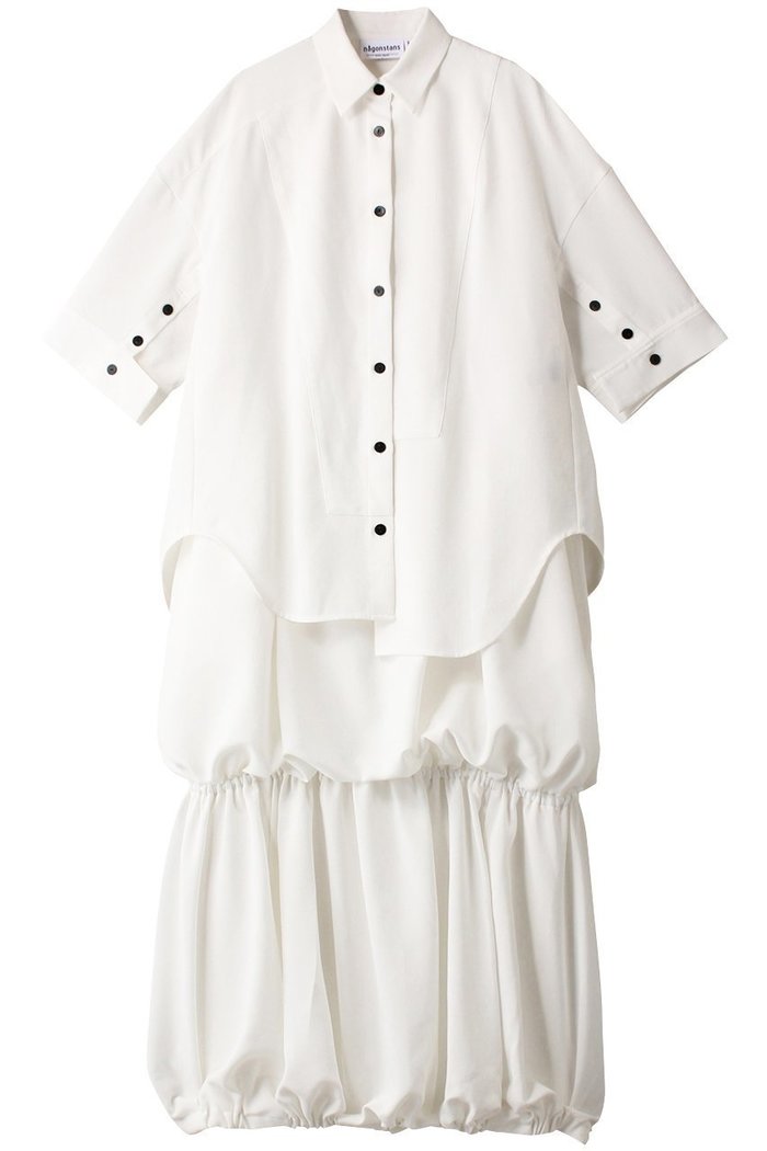 【ナゴンスタンス/nagonstans】のPEオックス アシンメSH DRS/ドレス インテリア・キッズ・メンズ・レディースファッション・服の通販 founy(ファニー) https://founy.com/ ファッション Fashion レディースファッション Fashion for Women ワンピース Dresses フォーマル・パーティードレス・結婚式用ドレス Elegant & Casual Dresses チュニック Tunic Tops & Dresses アシンメトリー Asymmetrical Style オックス Oxford Fabric チュニック Tunic, Long Top ドレス Dress, One-Piece リラックス Relax, Relaxed Fit ロング Long, Long-Length |ID: prp329100003456733 ipo3291000000032901047