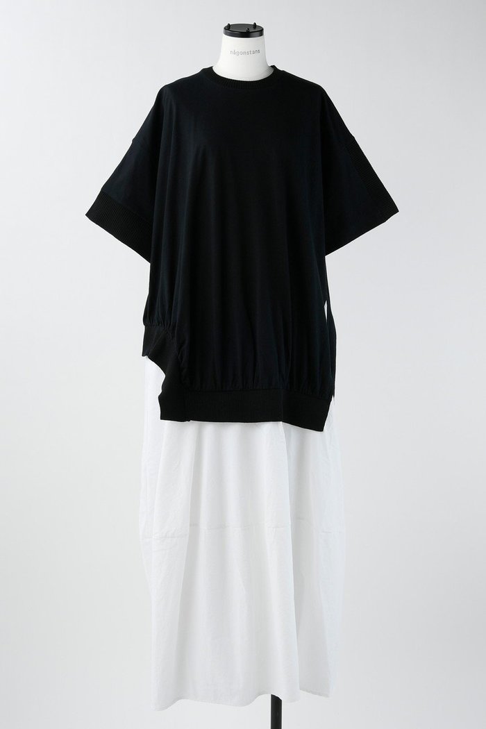 【ナゴンスタンス/nagonstans】のCO天竺 レイヤード Combi DRS/ドレス インテリア・キッズ・メンズ・レディースファッション・服の通販 founy(ファニー) https://founy.com/ ファッション Fashion レディースファッション Fashion for Women ワンピース Dresses フォーマル・パーティードレス・結婚式用ドレス Elegant & Casual Dresses チュニック Tunic Tops & Dresses アシンメトリー Asymmetrical Style カットソー Cut and Sewn Top チュニック Tunic, Long Top ドッキング Docking, Mixed Material ドレス Dress, One-Piece フォルム Silhouette, Form ロング Long, Long-Length |ID: prp329100003456737 ipo3291000000035957649