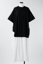 【ナゴンスタンス/nagonstans】のCO天竺 レイヤード Combi DRS/ドレス Black|ID: prp329100003456737 ipo3291000000035957650