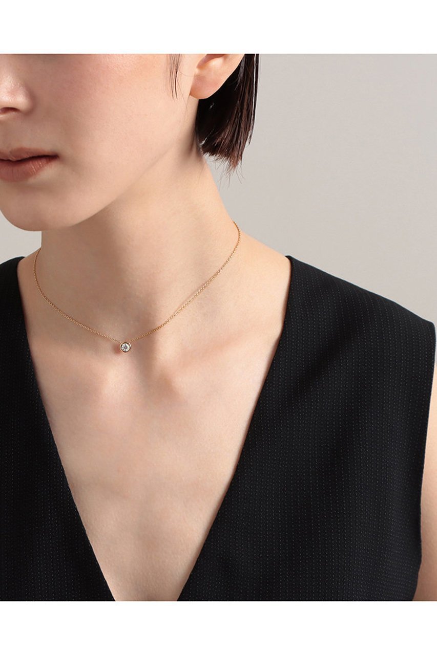 【プラス ヴァンドーム/Plus Vendome】のLAB K10 モアッサナイト ネックレス 人気、トレンドファッション・服の通販 founy(ファニー) 　ファッション　Fashion　レディースファッション　Fashion for Women　ジュエリー　Jewelry　ネックレス　Necklaces & Pendants　チェーン　Chain, Chain Strap　ネックレス　Necklace, Pendant Necklace　other-8|ID: prp329100003456784 ipo3291000000032363916