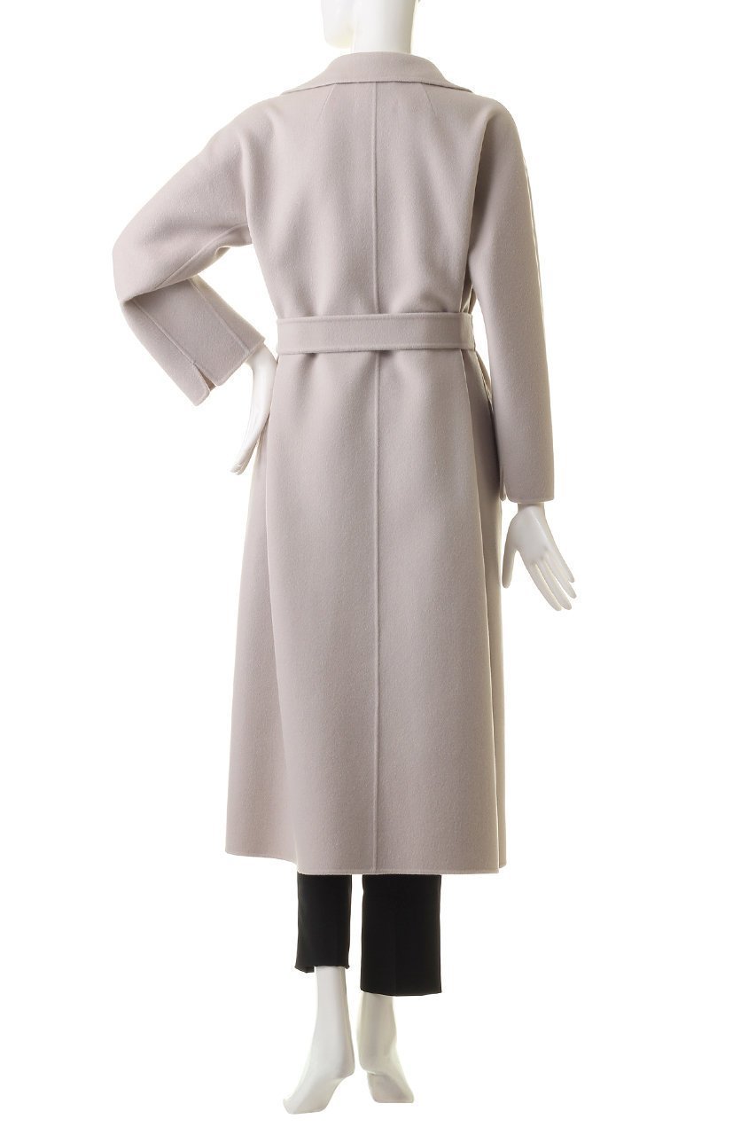 【マックスマーラ/Max Mara】の【 S Max Mara】ESTURIA ヴァージンウールラップ ロングコート 人気、トレンドファッション・服の通販 founy(ファニー) 　ファッション　Fashion　レディースファッション　Fashion for Women　アウター　Coat / Outerwear Collection　コート・ロングコート・ピーコート　Long Coats, Peacoats & More　なめらか　Smooth, Silky Texture　シンプル　Simple, Minimal　ラップ　Wrap, Wrap Design　ロング　Long, Long-Length　エレガント 上品　Elegant　A/W・秋冬　Autumn/Winter　other-4|ID: prp329100003458350 ipo3291000000032919933