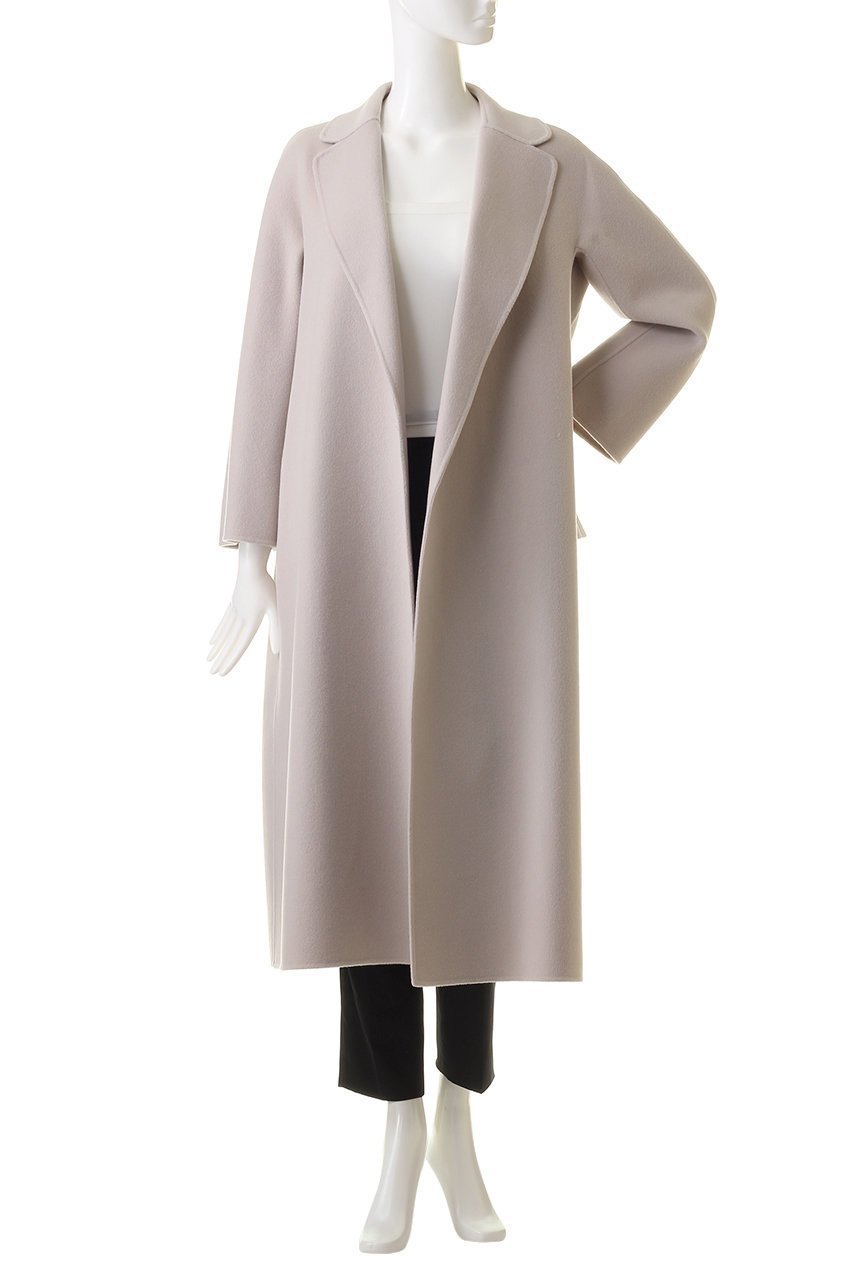 【マックスマーラ/Max Mara】の【 S Max Mara】ESTURIA ヴァージンウールラップ ロングコート 人気、トレンドファッション・服の通販 founy(ファニー) 　ファッション　Fashion　レディースファッション　Fashion for Women　アウター　Coat / Outerwear Collection　コート・ロングコート・ピーコート　Long Coats, Peacoats & More　なめらか　Smooth, Silky Texture　シンプル　Simple, Minimal　ラップ　Wrap, Wrap Design　ロング　Long, Long-Length　エレガント 上品　Elegant　A/W・秋冬　Autumn/Winter　other-7|ID: prp329100003458350 ipo3291000000036222243