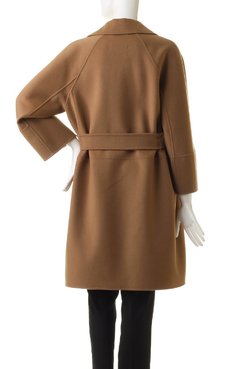 【マックスマーラ/Max Mara】の【 S Max Mara】ARONA ヴァージンウール ミディアム ラップコート 人気、トレンドファッション・服の通販 founy(ファニー) 　ファッション　Fashion　レディースファッション　Fashion for Women　アウター　Coat / Outerwear Collection　コート・ロングコート・ピーコート　Long Coats, Peacoats & More　シンプル　Simple, Minimal　ラップ　Wrap, Wrap Design　ロング　Long, Long-Length　エレガント 上品　Elegant　人気　Popular, Best Seller　other-4|ID: prp329100003458351 ipo3291000000036060565