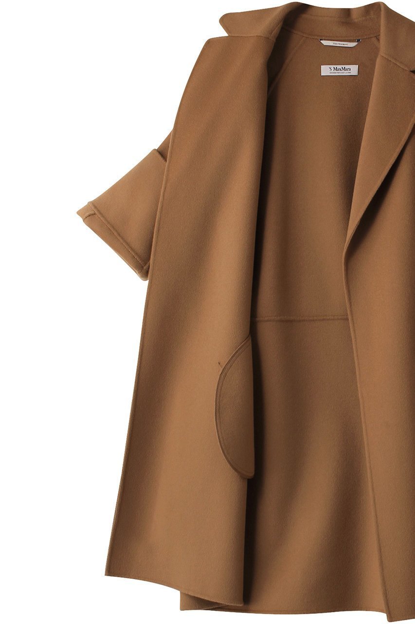 【マックスマーラ/Max Mara】の【 S Max Mara】ARONA ヴァージンウール ミディアム ラップコート 人気、トレンドファッション・服の通販 founy(ファニー) 　ファッション　Fashion　レディースファッション　Fashion for Women　アウター　Coat / Outerwear Collection　コート・ロングコート・ピーコート　Long Coats, Peacoats & More　シンプル　Simple, Minimal　ラップ　Wrap, Wrap Design　ロング　Long, Long-Length　エレガント 上品　Elegant　人気　Popular, Best Seller　other-6|ID: prp329100003458351 ipo3291000000036060567