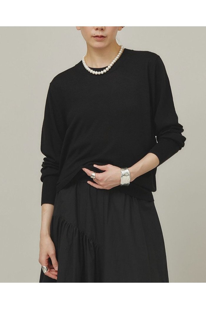 【カレンソロジー/Curensology】のファインウールクルーニットプルオーバー インテリア・キッズ・メンズ・レディースファッション・服の通販 founy(ファニー) https://founy.com/ ファッション Fashion レディースファッション WOMEN トップス・カットソー Tops/Tshirt ニット Knit Tops プルオーバー Pullover コンパクト Compact シンプル Simple ラップ Wrap エレガント 上品 Elegant 今季 This Season |ID: prp329100003458356 ipo3291000000030864748