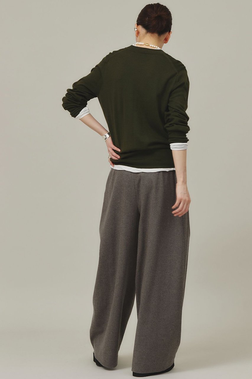 【カレンソロジー/Curensology】のファインウールクルーニットプルオーバー 人気、トレンドファッション・服の通販 founy(ファニー) ファッション Fashion レディースファッション Fashion for Women トップス・カットソー Cut & Sew Tops ニット Knit Tops & Sweaters カジュアルプルオーバー・ニットトップス Pullovers & Knit Tops / Casual Pullovers コンパクト Compact, Small Size シンプル Simple, Minimal ラップ Wrap, Wrap Design エレガント 上品 Elegant 今季 This Season, Current Season other-7|ID: prp329100003458356 ipo3291000000033654650