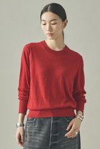 【カレンソロジー/Curensology】のファインウールクルーニットプルオーバー 人気、トレンドファッション・服の通販 founy(ファニー) ファッション Fashion レディースファッション Fashion for Women トップス・カットソー Cut & Sew Tops ニット Knit Tops & Sweaters カジュアルプルオーバー・ニットトップス Pullovers & Knit Tops / Casual Pullovers コンパクト Compact, Small Size シンプル Simple, Minimal ラップ Wrap, Wrap Design エレガント 上品 Elegant 今季 This Season, Current Season thumbnail レッド|ID: prp329100003458356 ipo3291000000034091519