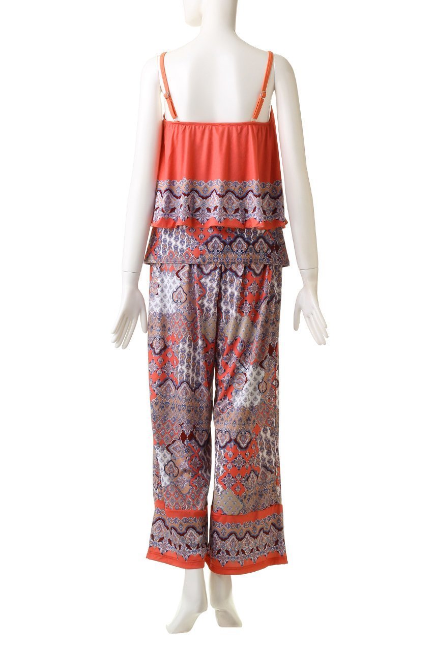 【コーラルヴェール/Coral Veil】のEthnic patchロングパンツセット 人気、トレンドファッション・服の通販 founy(ファニー) 　ファッション　Fashion　レディースファッション　WOMEN　水着　Swimwear　水着　Swimwear　おすすめ　Recommend　エスニック　Ethnic　サマー　Summer　スポーツ　Sports　パッチワーク　Patchwork　ビーチ　Beach　ロング　Long　水着　Swimsuit　other-4|ID: prp329100003458393 ipo3291000000031403393