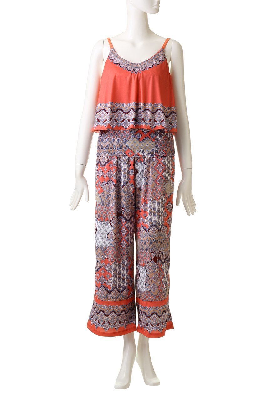 【コーラルヴェール/Coral Veil】のEthnic patchロングパンツセット 人気、トレンドファッション・服の通販 founy(ファニー) 　ファッション　Fashion　レディースファッション　Fashion for Women　水着　Swimwear　レディース水着・ビーチウェア　Swimwear & Beachwear　エスニック　Ethnic Style　ショーツ　Shorts, Short Pants　スポーツ　Sports, Activewear　パッチワーク　Patchwork, Mixed Fabric　ビーチ　Beach, Seaside　フェミニン　Feminine, Girly　ロング　Long, Long-Length　水着　Swimsuit, Swimwear　other-2|ID: prp329100003458394 ipo3291000000031403403