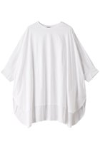 【ミズイロ インド/mizuiro ind】のwide cocoon T Tシャツ off white|ID:prp329100003458396