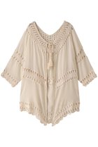 【レイール/Reir】の【San-ai Resort】クロシェパーツ羽織り ベージュ|ID: prp329100003458398 ipo3291000000034796602