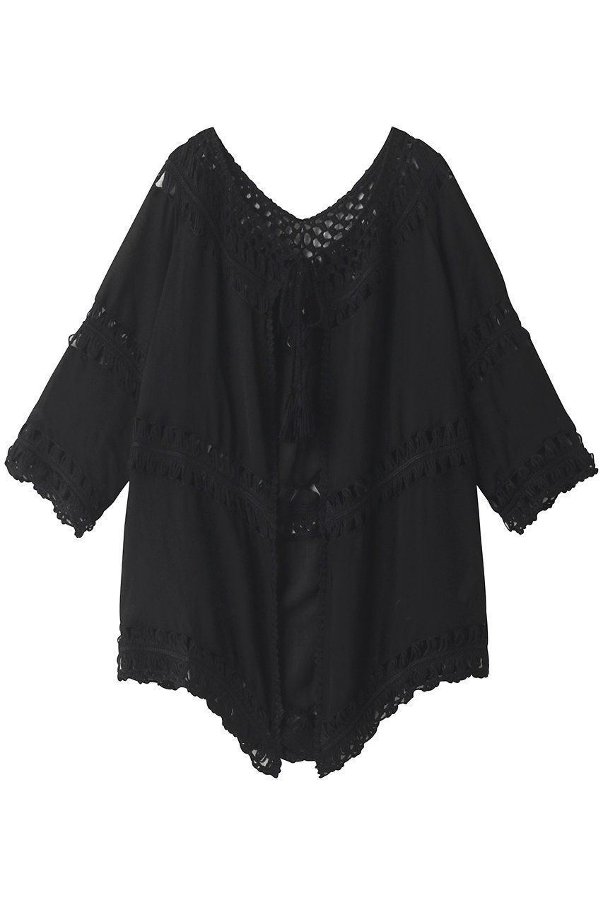 【レイール/Reir】の【San-ai Resort】クロシェパーツ羽織り インテリア・キッズ・メンズ・レディースファッション・服の通販 founy(ファニー) ファッション Fashion レディースファッション Fashion for Women アウター Coat / Outerwear Collection スポーツウェア Functional & Stylish Sportswear スポーツ アウター Sports Outerwear / Running Jacket / Windbreaker トップス・カットソー Cut & Sew Tops おすすめ Recommended / Our Picks スポーツ Sports, Activewear トレンド Trend, Trending Now リゾート Resort, Vacation Style エレガント 上品 Elegant 今季 This Season, Current Season 手編み Hand-Knitted, Handmade Knit 水着 Swimsuit, Swimwear 羽織 Haori, Light Jacket ブラック|ID: prp329100003458398 ipo3291000000036679084