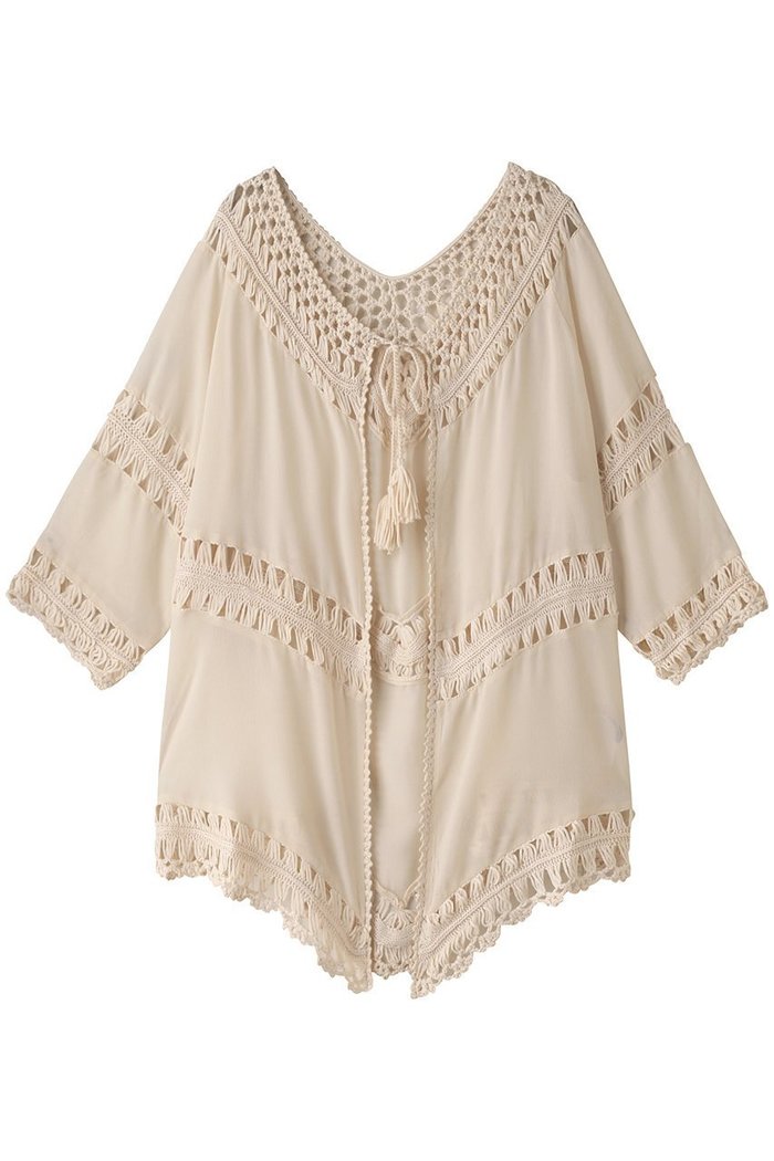 【レイール/Reir】の【San-ai Resort】クロシェパーツ羽織り インテリア・キッズ・メンズ・レディースファッション・服の通販 founy(ファニー) https://founy.com/ ファッション Fashion レディースファッション Fashion for Women アウター Coat / Outerwear Collection スポーツウェア Functional & Stylish Sportswear スポーツ アウター Sports Outerwear / Running Jacket / Windbreaker トップス・カットソー Cut & Sew Tops おすすめ Recommended / Our Picks スポーツ Sports, Activewear トレンド Trend, Trending Now リゾート Resort, Vacation Style エレガント 上品 Elegant 今季 This Season, Current Season 手編み Hand-Knitted, Handmade Knit 水着 Swimsuit, Swimwear 羽織 Haori, Light Jacket |ID: prp329100003458398 ipo3291000000036679085