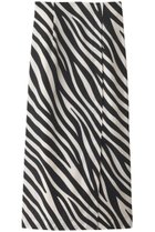 【マルティニーク/martinique】のゼブラプリントタイトスカート(セットアップ対応可) ホワイト×ブラック|ID:prp329100003460825