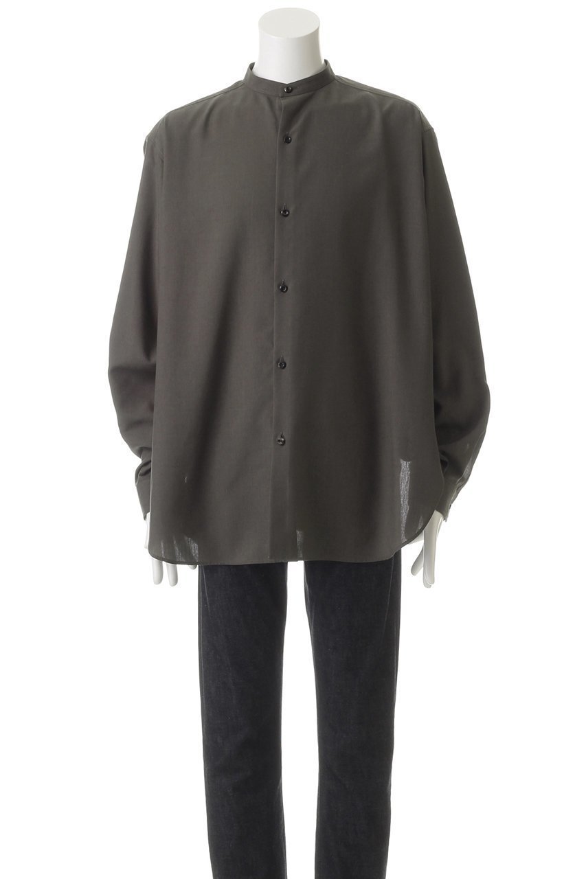 【ザ リラクス/THE RERACS / MEN】の【MEN】バンドカラーシャツ 人気、トレンドファッション・服の通販 founy(ファニー) 　ファッション　Fashion　メンズファッション　Fashion for Men　オケージョン　Occasion Wear　シンプル　Simple, Minimal　スリーブ　Sleeve, Long Sleeve / Short Sleeve　モダン　Modern, Contemporary　ロング　Long, Long-Length　ワイド　Wide, Wide Fit　other-2|ID: prp329100003460841 ipo3291000000036722371