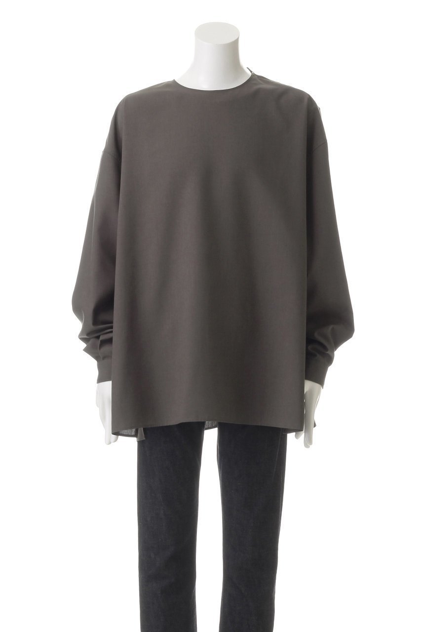 【ザ リラクス/THE RERACS / MEN】の【MEN】サイドジッププルオーバーシャツ 人気、トレンドファッション・服の通販 founy(ファニー) 　ファッション　Fashion　メンズファッション　Fashion for Men　トップス・カットソー　Cut & Sew Tops　メンズシャツ　Shirts　ショルダー　Shoulder, Shoulder Strap　ジップ　Zip, Zipper　スリット　Slit, Slit Detail　スリーブ　Sleeve, Long Sleeve / Short Sleeve　トレンド　Trend, Trending Now　ボトム　Bottoms, Lower Wear　リラックス　Relax, Relaxed Fit　ロング　Long, Long-Length　other-2|ID: prp329100003460842 ipo3291000000032857942