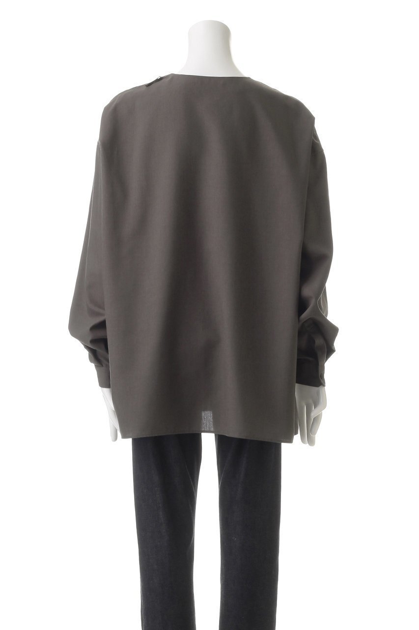 【ザ リラクス/THE RERACS / MEN】の【MEN】サイドジッププルオーバーシャツ 人気、トレンドファッション・服の通販 founy(ファニー) 　ファッション　Fashion　メンズファッション　Fashion for Men　トップス・カットソー　Cut & Sew Tops　メンズシャツ　Shirts　ショルダー　Shoulder, Shoulder Strap　ジップ　Zip, Zipper　スリット　Slit, Slit Detail　スリーブ　Sleeve, Long Sleeve / Short Sleeve　トレンド　Trend, Trending Now　ボトム　Bottoms, Lower Wear　リラックス　Relax, Relaxed Fit　ロング　Long, Long-Length　other-4|ID: prp329100003460842 ipo3291000000032857953