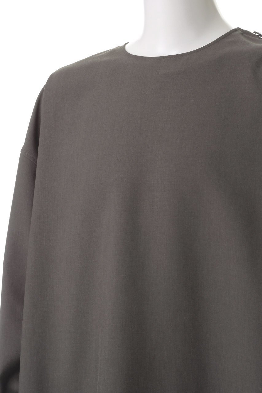 【ザ リラクス/THE RERACS / MEN】の【MEN】サイドジッププルオーバーシャツ 人気、トレンドファッション・服の通販 founy(ファニー) 　ファッション　Fashion　メンズファッション　Fashion for Men　トップス・カットソー　Cut & Sew Tops　メンズシャツ　Shirts　ショルダー　Shoulder, Shoulder Strap　ジップ　Zip, Zipper　スリット　Slit, Slit Detail　スリーブ　Sleeve, Long Sleeve / Short Sleeve　トレンド　Trend, Trending Now　ボトム　Bottoms, Lower Wear　リラックス　Relax, Relaxed Fit　ロング　Long, Long-Length　other-5|ID: prp329100003460842 ipo3291000000032857957