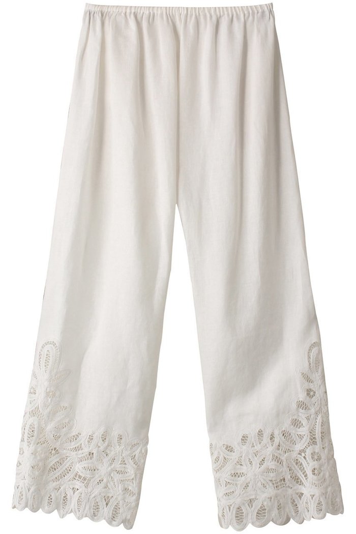 【ハウス オブ ロータス/HOUSE OF LOTUS】のバテンレースパンツ インテリア・キッズ・メンズ・レディースファッション・服の通販 founy(ファニー) https://founy.com/ ファッション Fashion レディースファッション Fashion for Women パンツ Pants & Trousers セットアップ Set-Up, Coordinated Outfit リネン Linen, Linen Fabric リボン Ribbon, Bow レース Lace, Lace Fabric |ID: prp329100003463565 ipo3291000000032829743