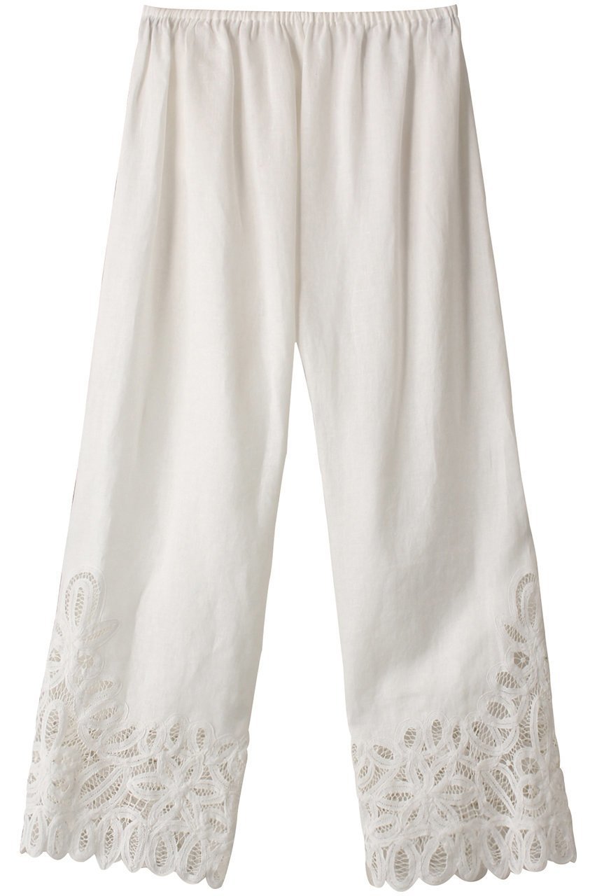 【ハウス オブ ロータス/HOUSE OF LOTUS】のバテンレースパンツ 人気、トレンドファッション・服の通販 founy(ファニー) 　ファッション　Fashion　レディースファッション　Fashion for Women　パンツ　Pants & Trousers　セットアップ　Set-Up, Coordinated Outfit　リネン　Linen, Linen Fabric　リボン　Ribbon, Bow　レース　Lace, Lace Fabric　 other-1|ID: prp329100003463565 ipo3291000000032829743