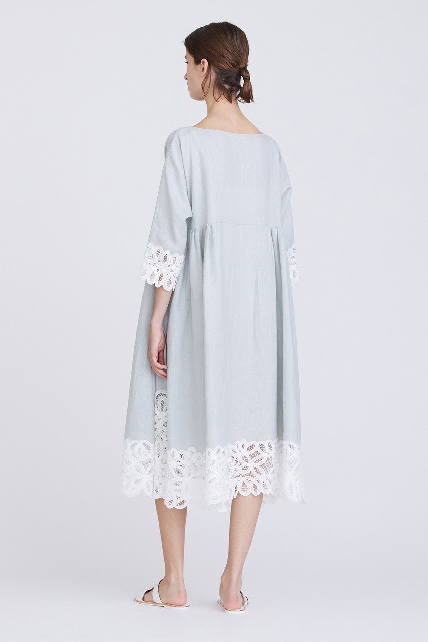 【ハウス オブ ロータス/HOUSE OF LOTUS】のバテンレースワンピース 人気、トレンドファッション・服の通販 founy(ファニー) 　ファッション　Fashion　レディースファッション　Fashion for Women　ワンピース　Dresses　チュニック　Tunic Tops & Dresses　ジュエリー　Jewelry, Accessories　セットアップ　Set-Up, Coordinated Outfit　チュニック　Tunic, Long Top　デニム　Denim, Jeans Material　リネン　Linen, Linen Fabric　リボン　Ribbon, Bow　リラックス　Relax, Relaxed Fit　レース　Lace, Lace Fabric　エレガント 上品　Elegant　other-8|ID: prp329100003463566 ipo3291000000032902947