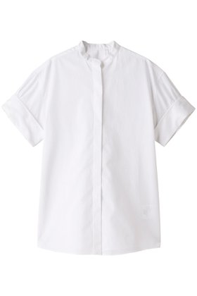 【コルピエロ/Col Pierrot】のスタンドカラー半袖シャツ 人気、トレンドファッション・服の通販 founy(ファニー) ファッション Fashion レディースファッション WOMEN トップス・カットソー Tops/Tshirt シャツ/ブラウス Shirts/Blouses ショート Short スタンド Stand スリーブ Sleeve 半袖 Short Sleeve |ID:prp329100003470122