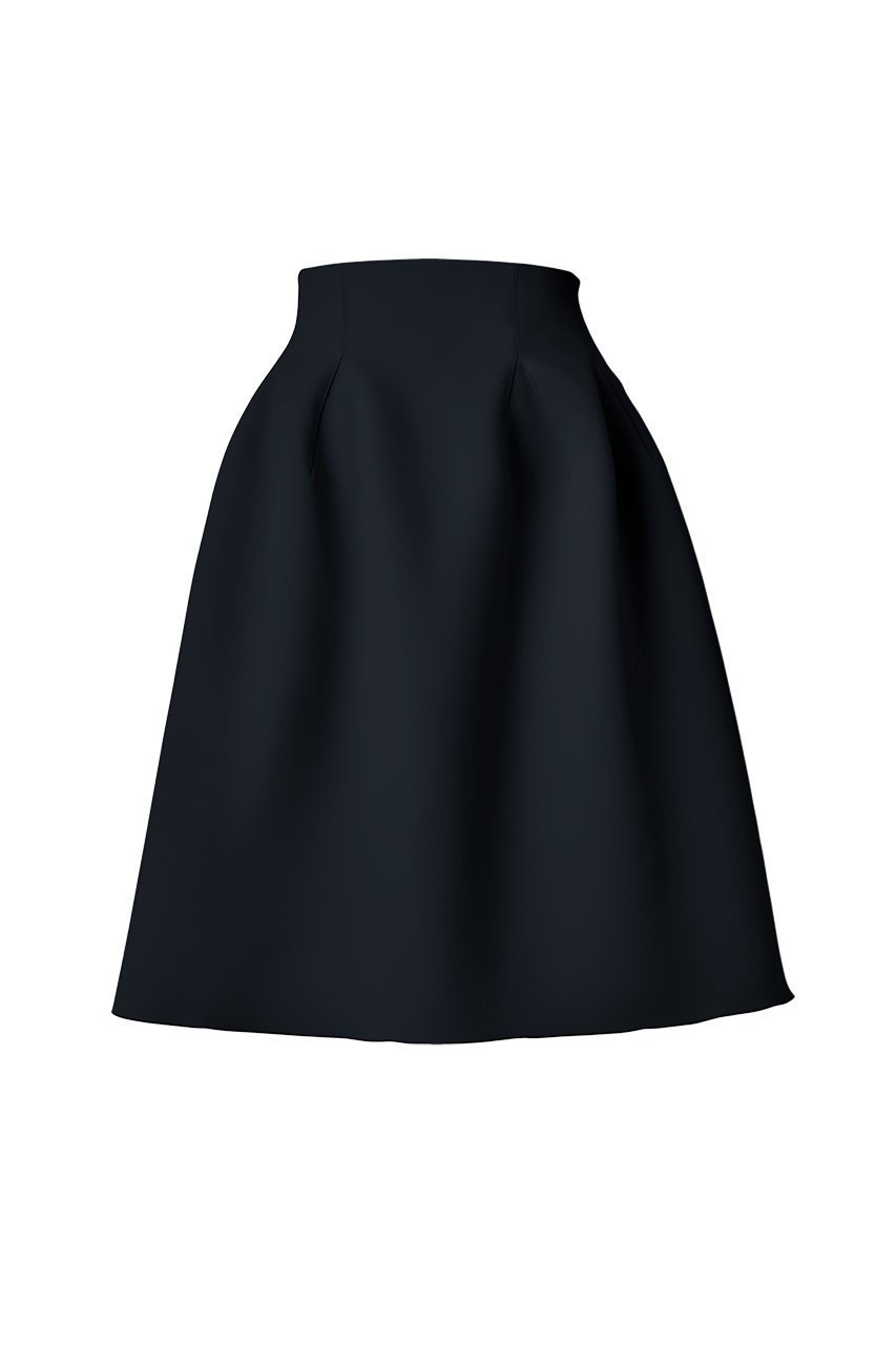 【デイジーリン/DAISY LIN】のHigh-Hip Skirt II インテリア・キッズ・メンズ・レディースファッション・服の通販 founy(ファニー) 　ファッション　Fashion　レディースファッション　WOMEN　スカート　Skirt　A/W・秋冬　Aw・Autumn/Winter・Fw・Fall-Winter　ウォッシャブル　Washable　キャミソール　Camisole　シンプル　Simple　タートル　Turtle　フォルム　Form　モダン　Modern　夏　Summer　ミッドナイトブルー|ID: prp329100003474328 ipo3291000000026573496