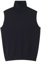 【エブール/ebure】のライトシルクコットン ハイネックノースリーブニットプルオーバー 人気、トレンドファッション・服の通販 founy(ファニー) ファッション Fashion レディースファッション Fashion for Women トップス・カットソー Cut & Sew Tops ニット Knit Tops & Sweaters キャミソール&ノースリーブ Camisoles & Sleeveless Tops カジュアルプルオーバー・ニットトップス Pullovers & Knit Tops / Casual Pullovers シルク Silk, 100% Silk エレガント 上品 Elegant 冬 Winter / This Winter 定番 Standard, Basic Item thumbnail ネイビー|ID: prp329100003474396 ipo3291000000036032789