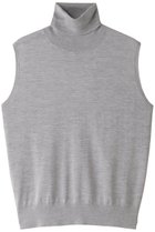 【エブール/ebure】のライトシルクコットン ハイネックノースリーブニットプルオーバー 人気、トレンドファッション・服の通販 founy(ファニー) ファッション Fashion レディースファッション Fashion for Women トップス・カットソー Cut & Sew Tops ニット Knit Tops & Sweaters キャミソール&ノースリーブ Camisoles & Sleeveless Tops カジュアルプルオーバー・ニットトップス Pullovers & Knit Tops / Casual Pullovers シルク Silk, 100% Silk エレガント 上品 Elegant 冬 Winter / This Winter 定番 Standard, Basic Item thumbnail トップグレー|ID: prp329100003474396 ipo3291000000036898974