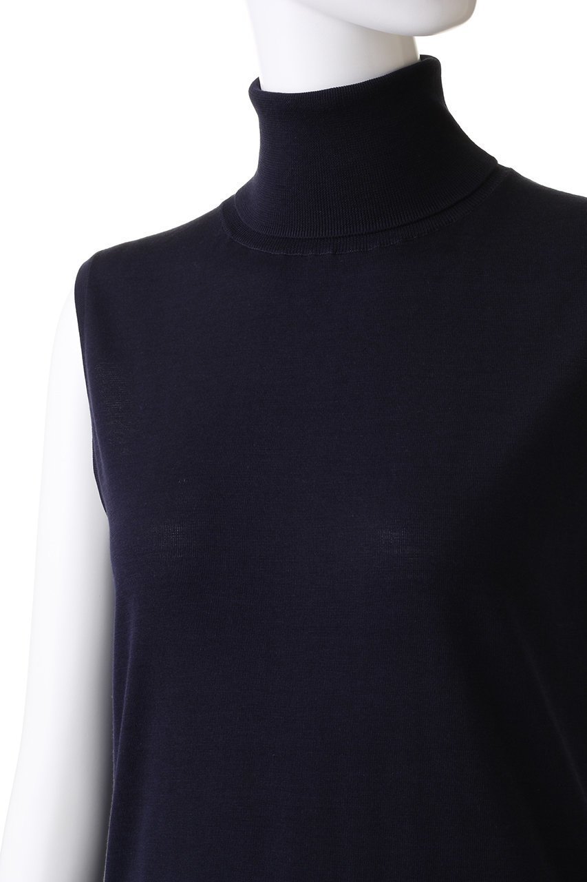 【エブール/ebure】のライトシルクコットン ハイネックノースリーブニットプルオーバー 人気、トレンドファッション・服の通販 founy(ファニー) ファッション Fashion レディースファッション Fashion for Women トップス・カットソー Cut & Sew Tops ニット Knit Tops & Sweaters キャミソール&ノースリーブ Camisoles & Sleeveless Tops カジュアルプルオーバー・ニットトップス Pullovers & Knit Tops / Casual Pullovers シルク Silk, 100% Silk エレガント 上品 Elegant 冬 Winter / This Winter 定番 Standard, Basic Item other-5|ID: prp329100003474396 ipo3291000000036898980