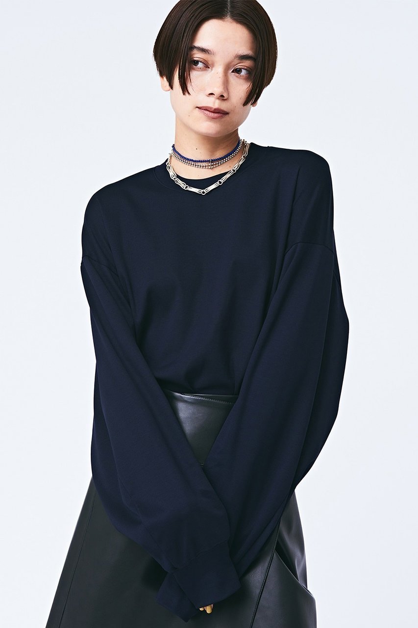 【スタニングルアー/STUNNING LURE】のrスムースボクシープルオーバー 人気、トレンドファッション・服の通販 founy(ファニー) 　ファッション　Fashion　レディースファッション　Fashion for Women　トップス・カットソー　Cut & Sew Tops　シャツ・ブラウス・オフィスカジュアル　Elegant Blouses & Button-Ups　レディースパーカー・カジュアルフーディー　Casual Hoodies & Sweatshirts　ロングTシャツ・Tシャツ　Longline T-Shirts & Tees　カジュアルプルオーバー・ニットトップス　Pullovers & Knit Tops / Casual Pullovers　スウェット・クルーネックトップス　Sweatshirts & Crewnecks / Relaxed Fit Sweat Tops　カットソー・ベーシックTシャツ　Cut-and-Sewn Tops / Stretch Tees & Basics　エレガント 上品　Elegant　other-8|ID: prp329100003476595 ipo3291000000036236371