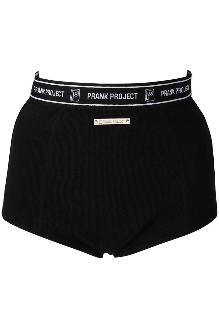 【プランク プロジェクト/PRANK PROJECT】のロゴバンドショーツ / Logo Band Shorts インテリア・キッズ・メンズ・レディースファッション・服の通販 founy(ファニー) https://founy.com/ ファッション Fashion レディースファッション Fashion for Women 下着・ランジェリー Lingerie & Intimates ショーツ・ランジェリー用ボトムス Panties / Briefs / Lingerie Bottoms インナー Innerwear ショーツ Shorts, Short Pants スポーティ Sporty, Casual Athletic テレコ Ribbed, Rib Stitch フロント Front, Front Design プレート Plate, Dish メタル Metal, Metal Parts ランジェリー Lingerie, Intimate Wear |ID: prp329100003478483 ipo3291000000036147875