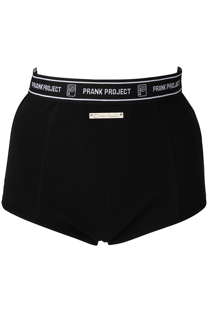 【プランク プロジェクト/PRANK PROJECT】のロゴバンドショーツ / Logo Band Shorts 人気、トレンドファッション・服の通販 founy(ファニー) ファッション Fashion レディースファッション Fashion for Women 下着・ランジェリー Lingerie & Intimates ショーツ・ランジェリー用ボトムス Panties / Briefs / Lingerie Bottoms インナー Innerwear ショーツ Shorts, Short Pants スポーティ Sporty, Casual Athletic テレコ Ribbed, Rib Stitch フロント Front, Front Design プレート Plate, Dish メタル Metal, Metal Parts ランジェリー Lingerie, Intimate Wear other-1|ID: prp329100003478483 ipo3291000000036147875