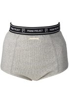 【プランク プロジェクト/PRANK PROJECT】のロゴバンドショーツ / Logo Band Shorts 人気、トレンドファッション・服の通販 founy(ファニー) ファッション Fashion レディースファッション Fashion for Women 下着・ランジェリー Lingerie & Intimates ショーツ・ランジェリー用ボトムス Panties / Briefs / Lingerie Bottoms インナー Innerwear ショーツ Shorts, Short Pants スポーティ Sporty, Casual Athletic テレコ Ribbed, Rib Stitch フロント Front, Front Design プレート Plate, Dish メタル Metal, Metal Parts ランジェリー Lingerie, Intimate Wear thumbnail GRY(グレー)|ID: prp329100003478483 ipo3291000000036147877
