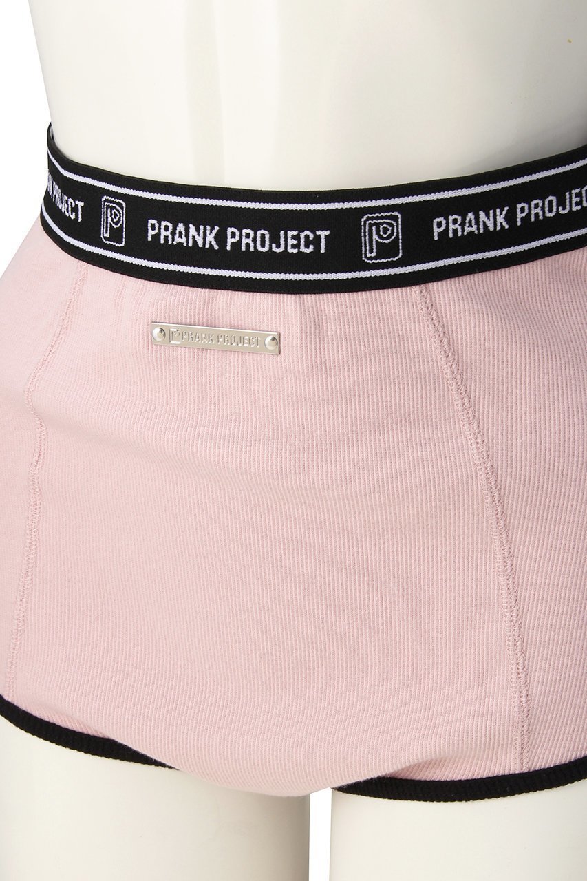 【プランク プロジェクト/PRANK PROJECT】のロゴバンドショーツ / Logo Band Shorts 人気、トレンドファッション・服の通販 founy(ファニー) ファッション Fashion レディースファッション Fashion for Women 下着・ランジェリー Lingerie & Intimates ショーツ・ランジェリー用ボトムス Panties / Briefs / Lingerie Bottoms インナー Innerwear ショーツ Shorts, Short Pants スポーティ Sporty, Casual Athletic テレコ Ribbed, Rib Stitch フロント Front, Front Design プレート Plate, Dish メタル Metal, Metal Parts ランジェリー Lingerie, Intimate Wear other-5|ID: prp329100003478483 ipo3291000000036147883