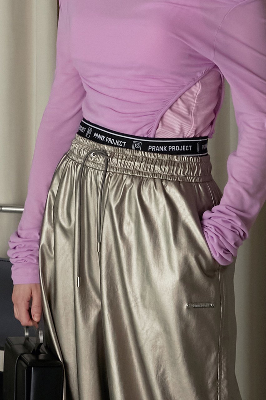 【プランク プロジェクト/PRANK PROJECT】のロゴバンドショーツ / Logo Band Shorts 人気、トレンドファッション・服の通販 founy(ファニー) ファッション Fashion レディースファッション Fashion for Women 下着・ランジェリー Lingerie & Intimates ショーツ・ランジェリー用ボトムス Panties / Briefs / Lingerie Bottoms インナー Innerwear ショーツ Shorts, Short Pants スポーティ Sporty, Casual Athletic テレコ Ribbed, Rib Stitch フロント Front, Front Design プレート Plate, Dish メタル Metal, Metal Parts ランジェリー Lingerie, Intimate Wear other-8|ID: prp329100003478483 ipo3291000000036147886