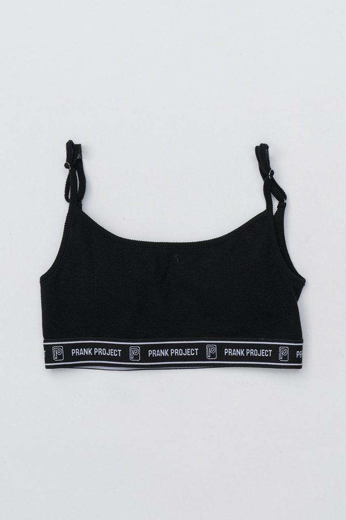 【プランク プロジェクト/PRANK PROJECT】のロゴバンドブラトップ / Logo Band Bra Top インテリア・キッズ・メンズ・レディースファッション・服の通販 founy(ファニー) https://founy.com/ ファッション Fashion レディースファッション Fashion for Women ワンピース Dresses 下着・ランジェリー Lingerie & Intimates インナー Innerwear ジャケット Jacket, Outerwear スポーティ Sporty, Casual Athletic テレコ Ribbed, Rib Stitch ブラジャー Bra, Lingerie ランジェリー Lingerie, Intimate Wear |ID: prp329100003478484 ipo3291000000023002665