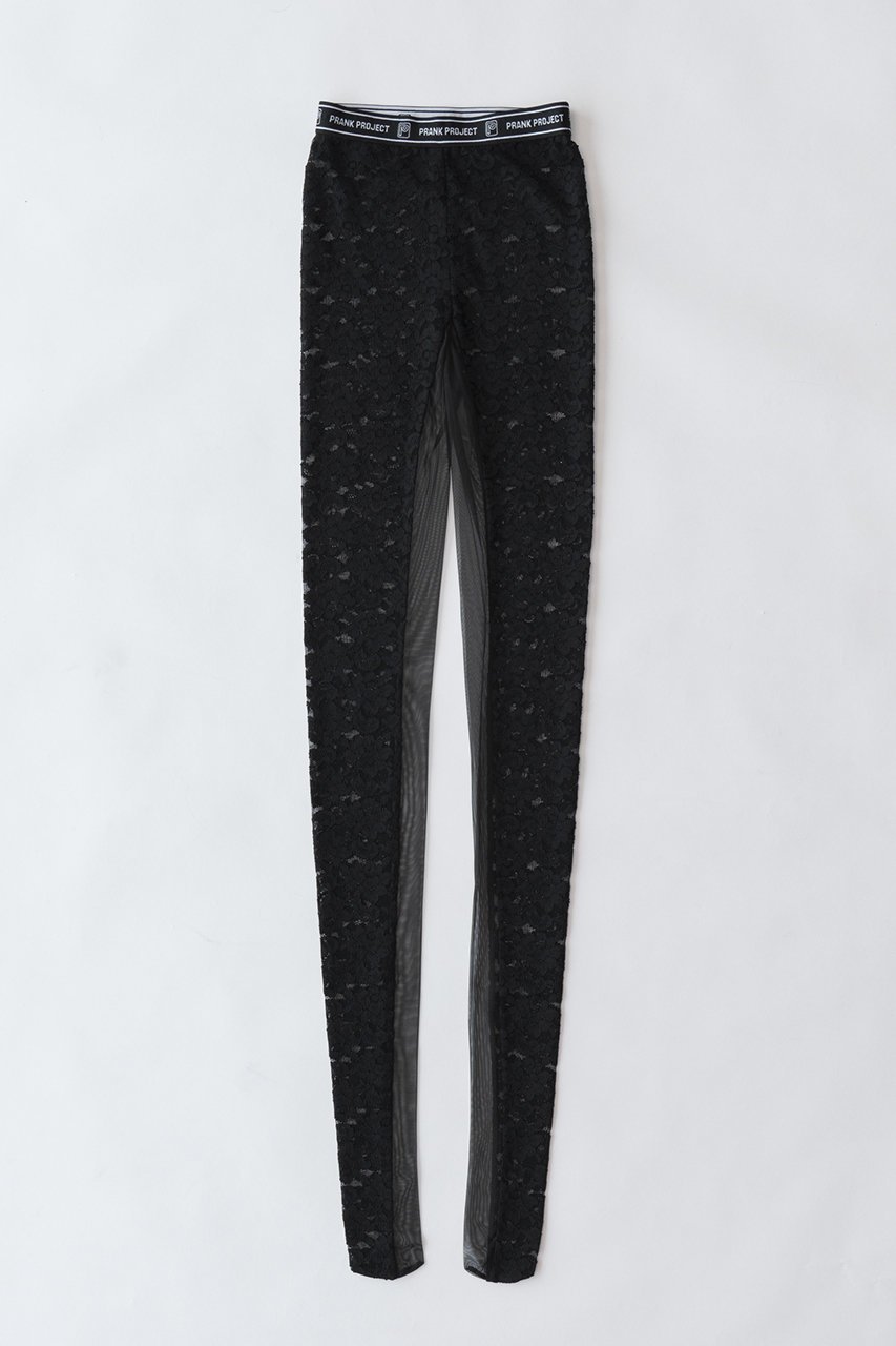 【プランク プロジェクト/PRANK PROJECT】のレースタイツ / Lace Tights インテリア・キッズ・メンズ・レディースファッション・服の通販 founy(ファニー) 　ファッション　Fashion　レディースファッション　Fashion for Women　タイツ＆レッグウェア&美脚効果　Tights & Sheer Legwear　レッグウェア・ストッキング　Legwear & Hosiery　おすすめ　Recommended / Our Picks　ストッキング　Stockings, Sheer Tights　スリット　Slit, Slit Detail　タイツ　Tights, Legwear　トレンド　Trend, Trending Now　フラワー　Flower, Floral　レース　Lace, Lace Fabric　今季　This Season, Current Season　BLK(ブラック)|ID: prp329100003478485 ipo3291000000032851225